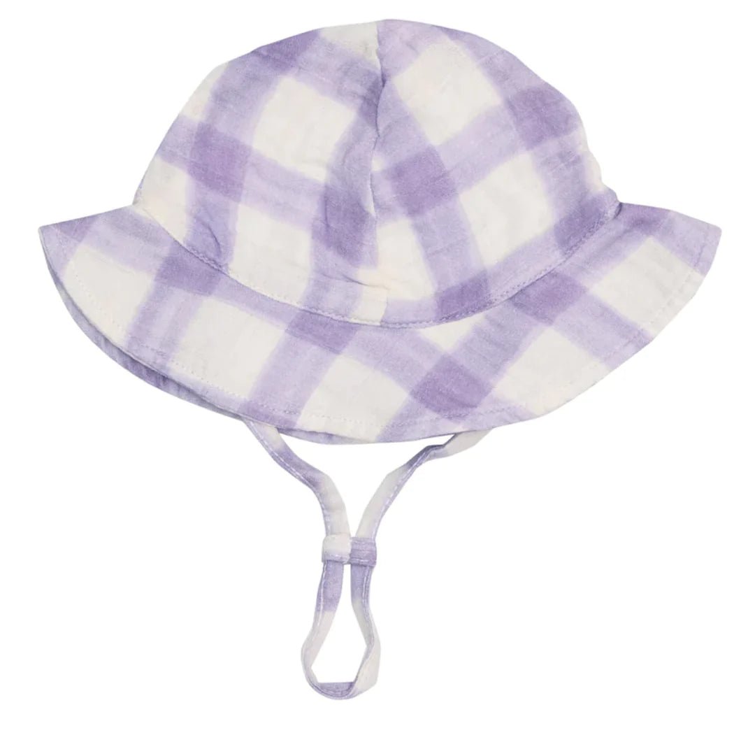 LAVENDER ROSE + GINGHAM Sunhat - Tadpole
