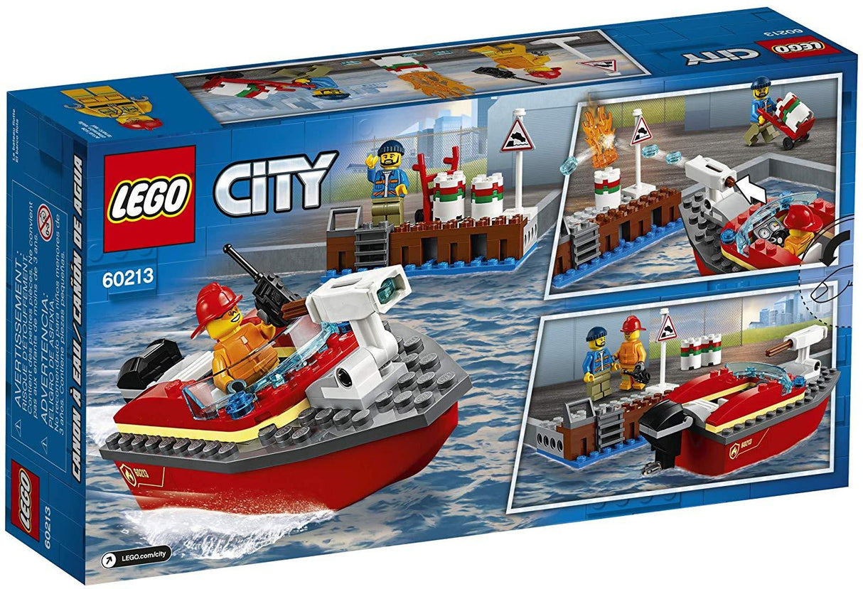 Lego City Dock Side Fire - Tadpole