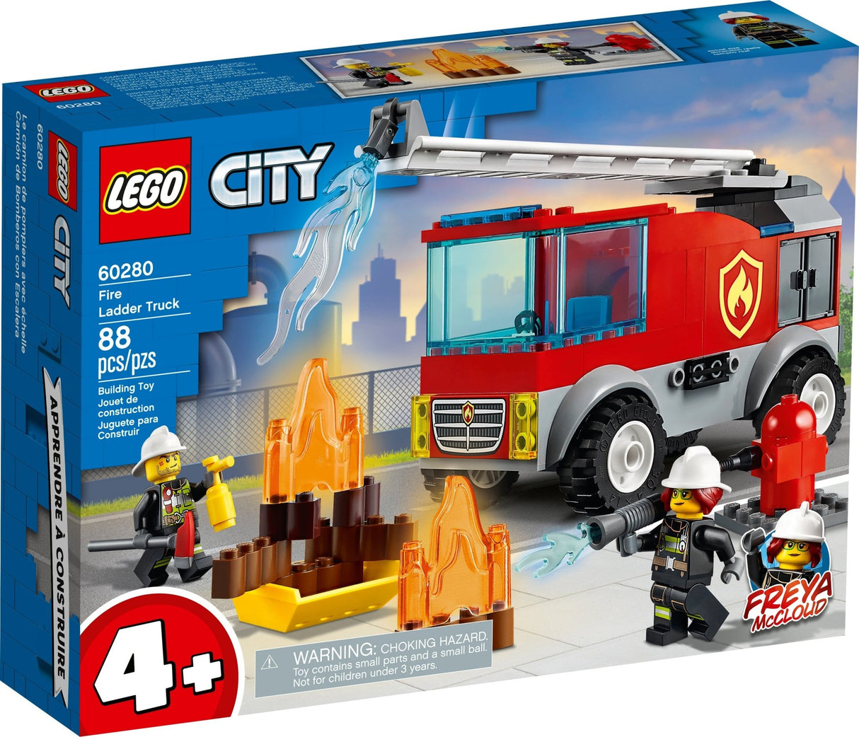 LEGO City Fire Ladder Truck - Tadpole