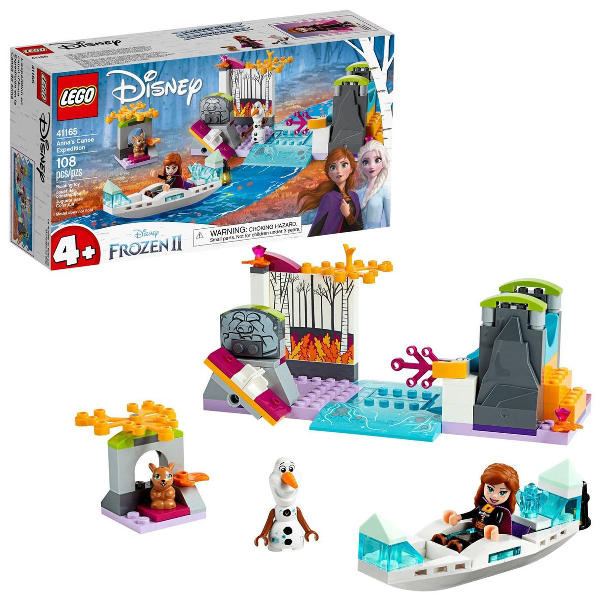 Lego Disney Anna's Canoe Expedition - Tadpole
