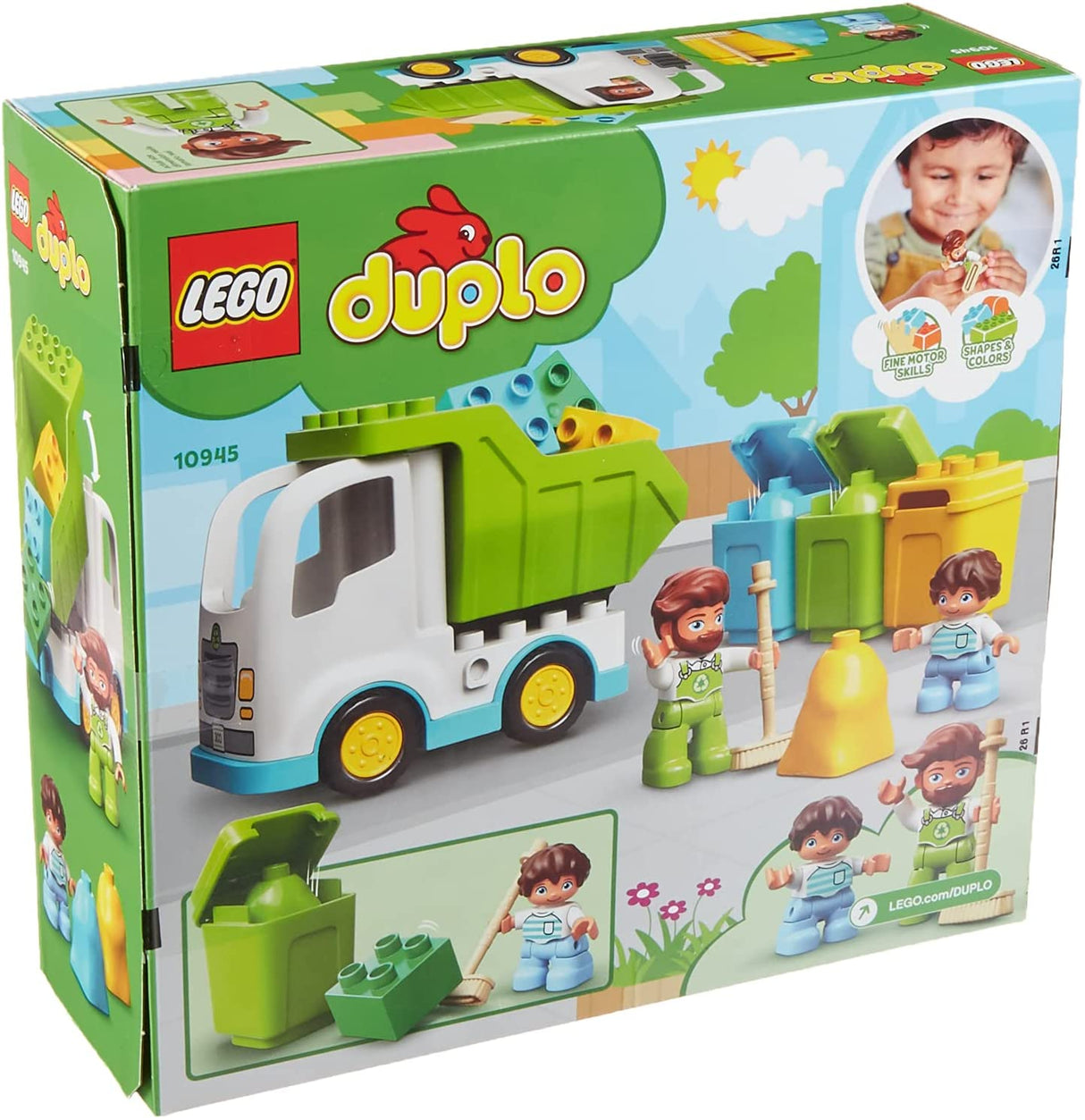 Lego DUPLO Garbage Truck and Recycling - Tadpole