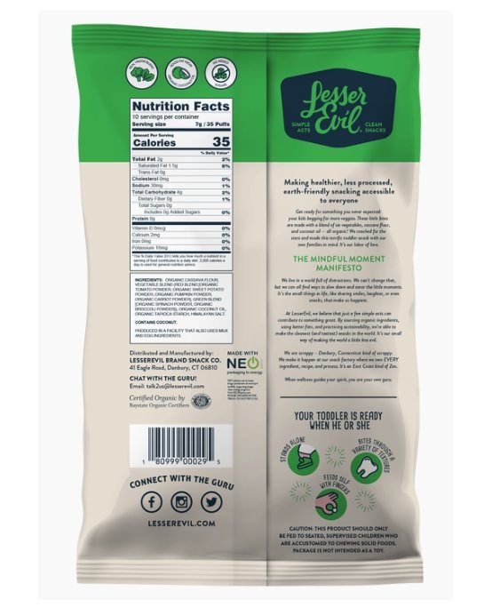 Lil' Puffs, Veggie Blend - Tadpole
