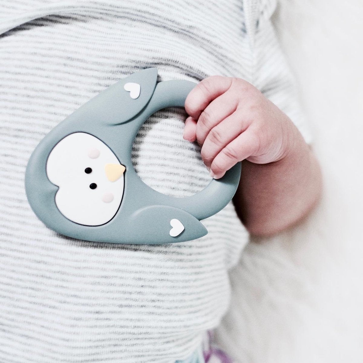 Little Cheeks Penguin Teether - Tadpole