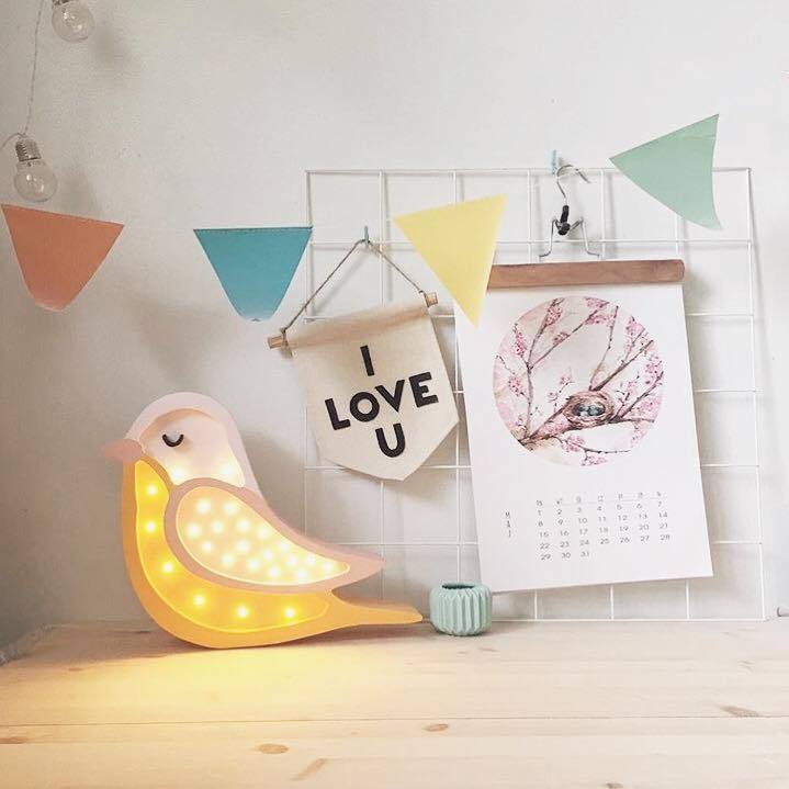 Little Lights Bird Lamp - Tadpole