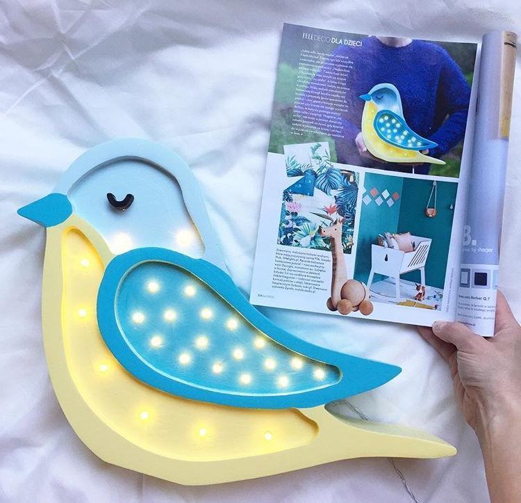 Little Lights Bird Lamp - Tadpole