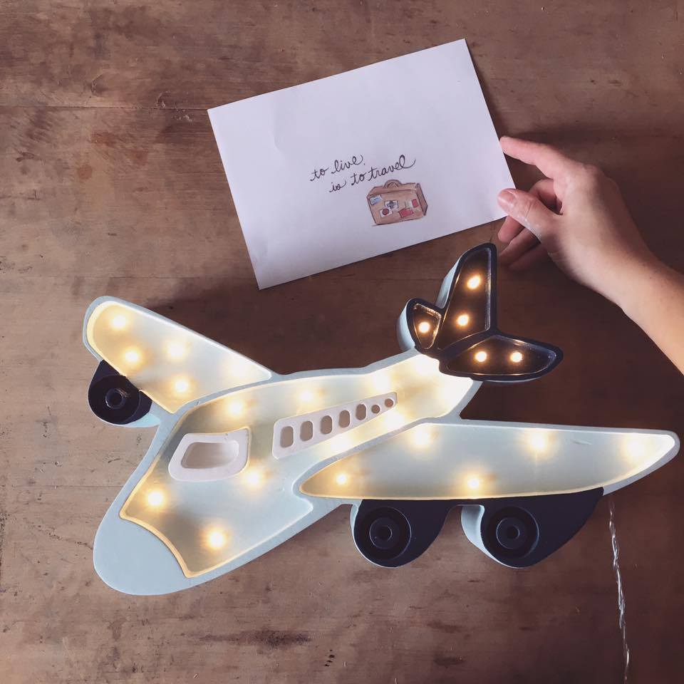 Little Lights Plane Lamp - Tadpole