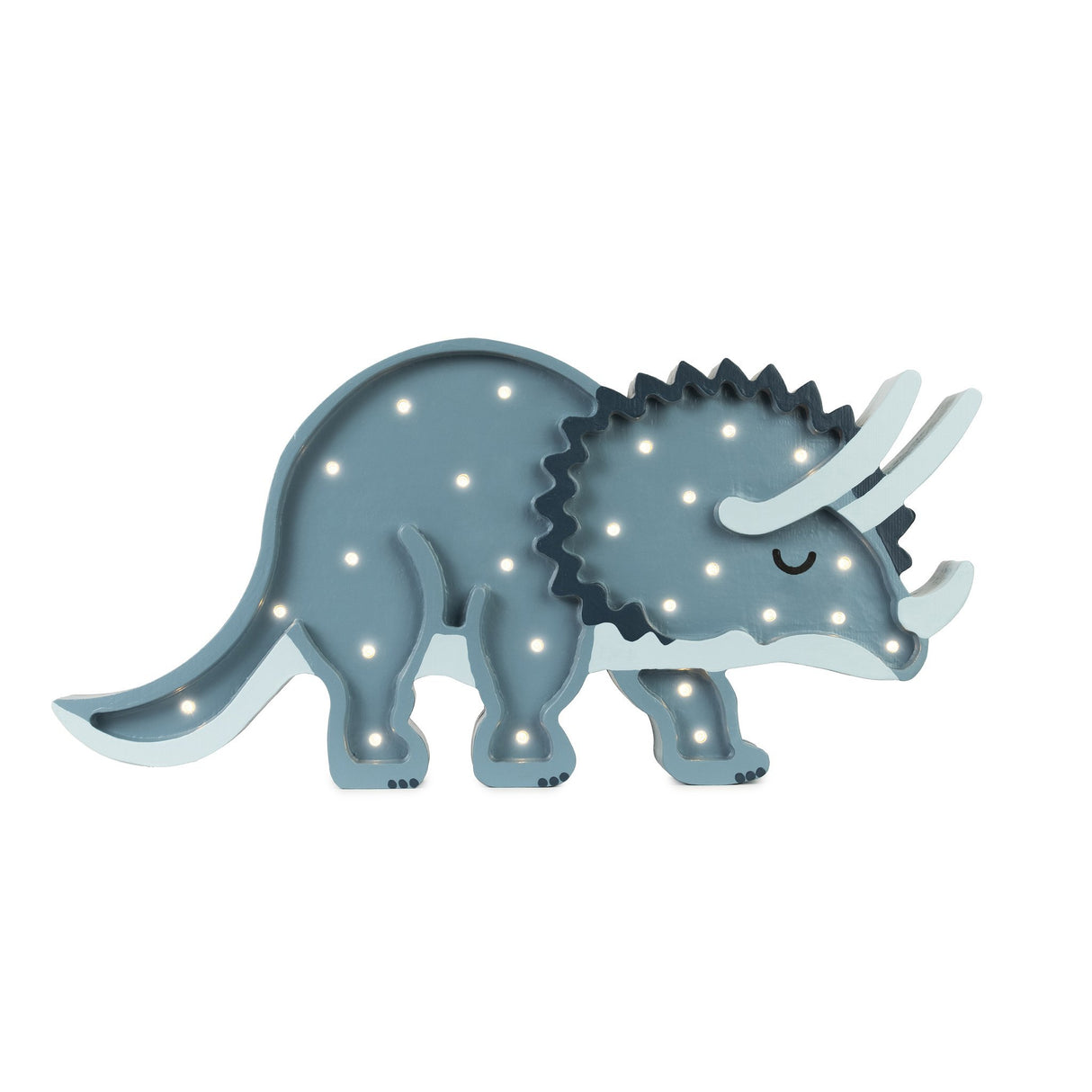 Little Lights Triceratops Dinosaur Lamp - Tadpole