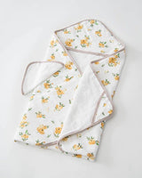 Little Unicorn Hooded Towel & Washcloth Set - Tadpole