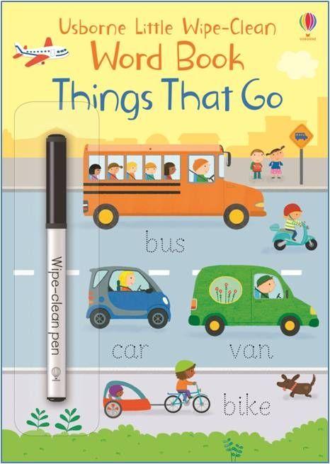 Little Wipe Clean Things That Go - Tadpole