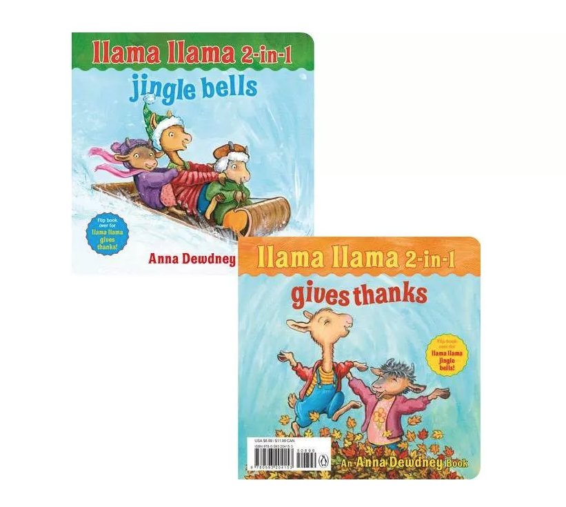 Llama Llama 2-in-1: Gives Thanks/Jingle Bells - Tadpole