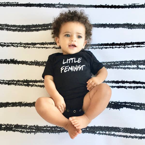 Love Bubby Little Feminist Bodysuit - Tadpole