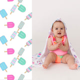Luv Bug UPF 50+ Sunscreen Towel with Hood - Tadpole