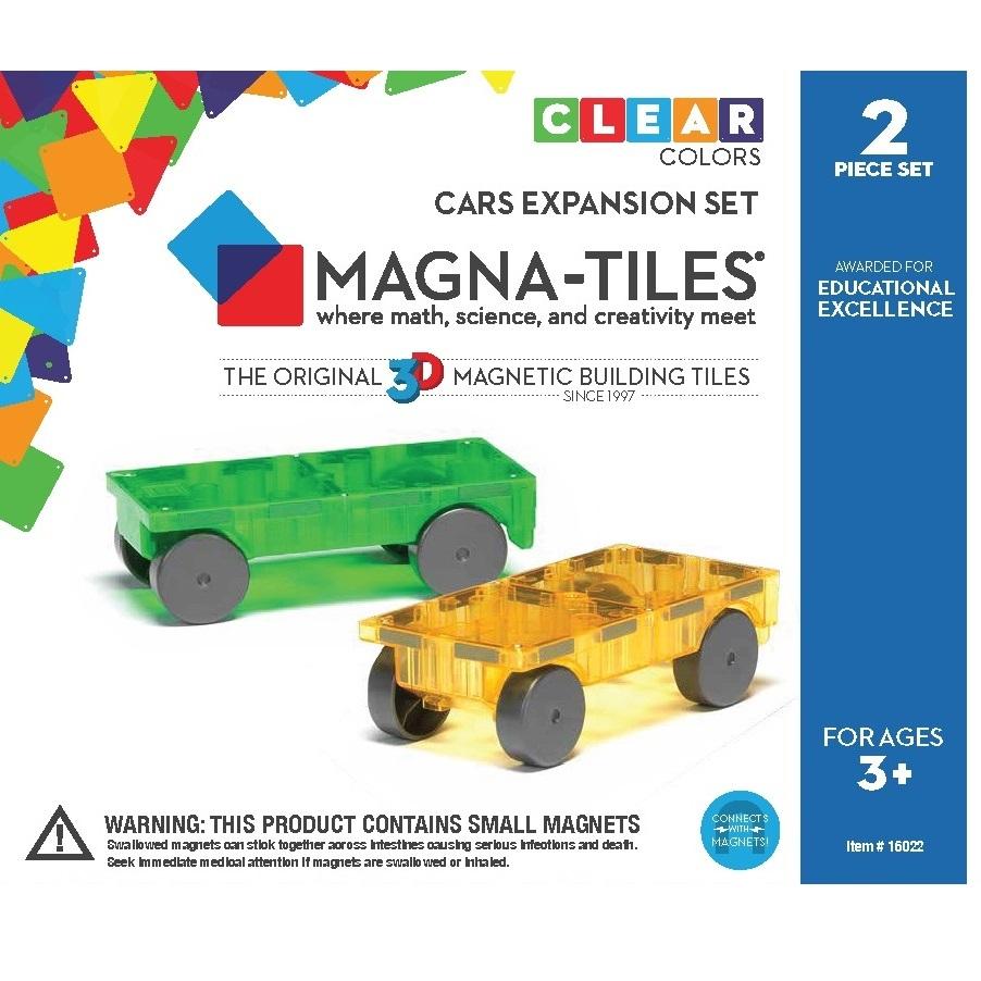 Magna-Tiles Cars 2 Piece Expansion Set
