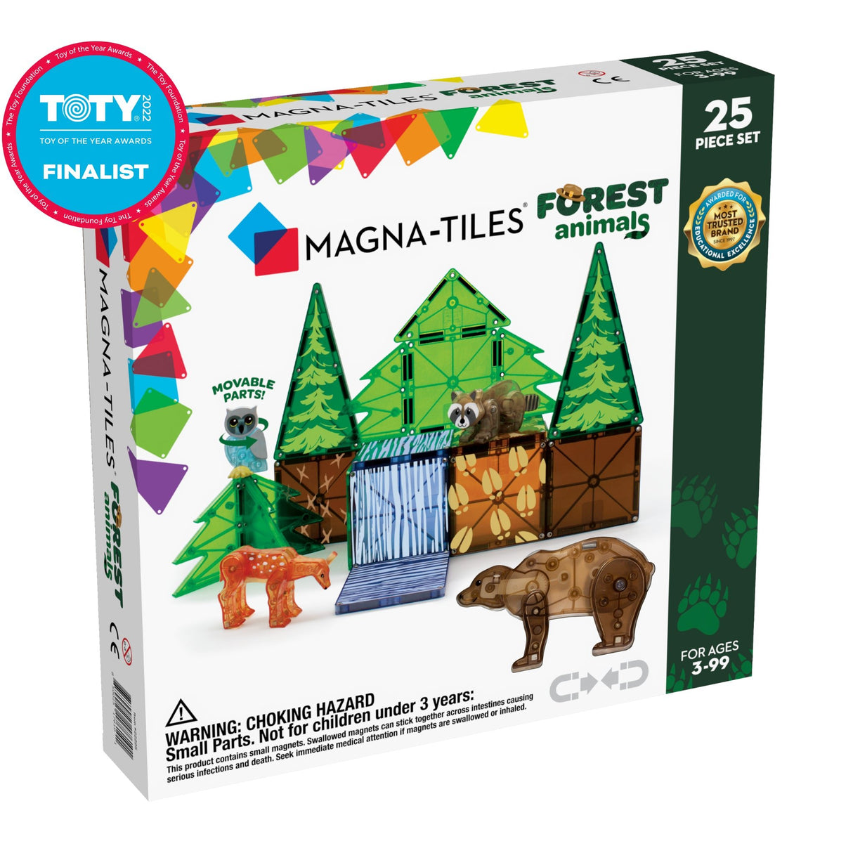 Magna-Tiles Forest Animals - Tadpole