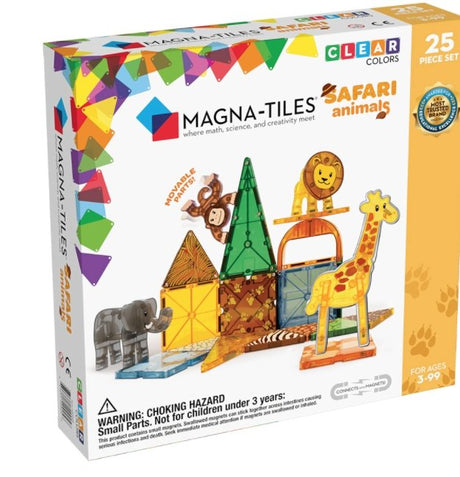 Magna-Tiles® Safari Animals 25 Piece Set - Tadpole
