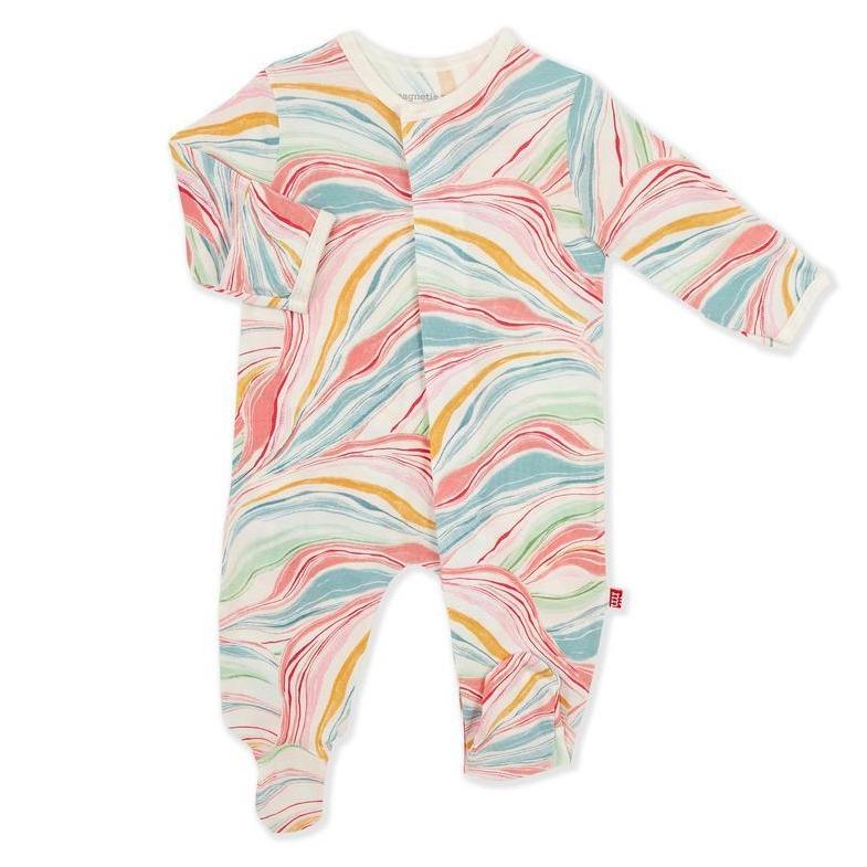 Magnetic Me Twirls & Swirls Modal Footie - Tadpole