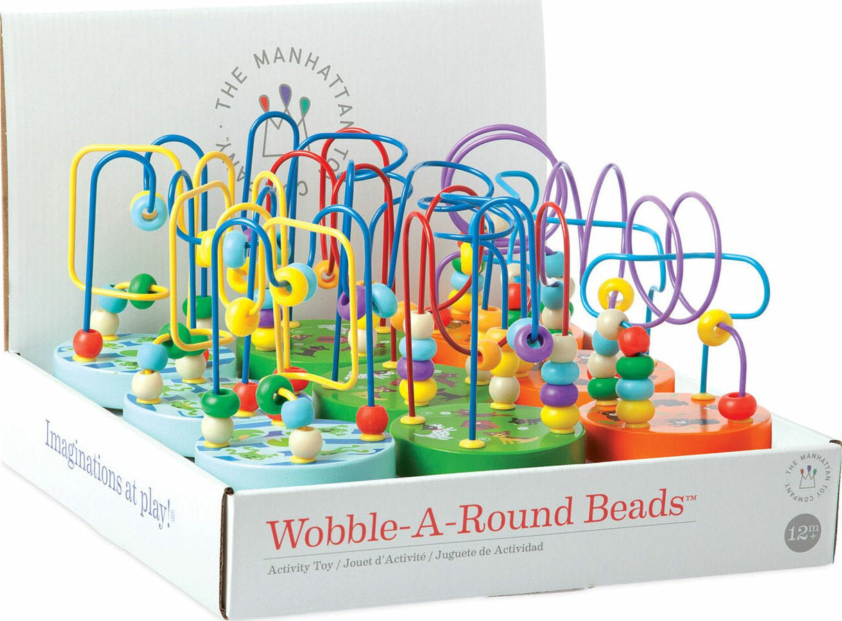 Manhattan Toys Wobble-a-Round Beads - Tadpole