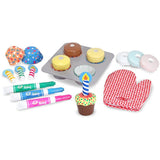 Melissa & Doug Bake & Decorate Cupcake Set - Tadpole