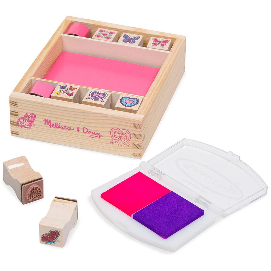 Melissa & Doug Butterfly & Friends Stamp Set - Tadpole