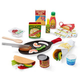 Melissa & Doug Fill & Fold Taco & Tortilla Set - Tadpole