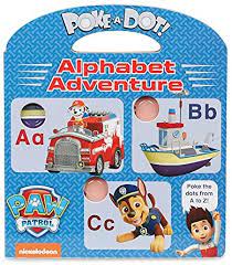 Melissa & Doug Paw Patrol Poke-A-Dot Alphabet Adventure - Tadpole