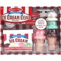 Melissa & Doug Scoop & Stack Ice Cream Cone Play Set - Tadpole