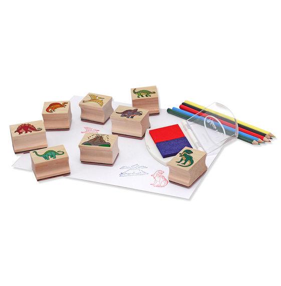 Melissa & Doug Stamp Set Dinosaurs - Tadpole