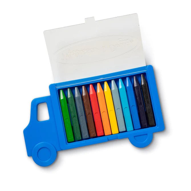 Melissa & Doug Truck Crayon Set - Tadpole