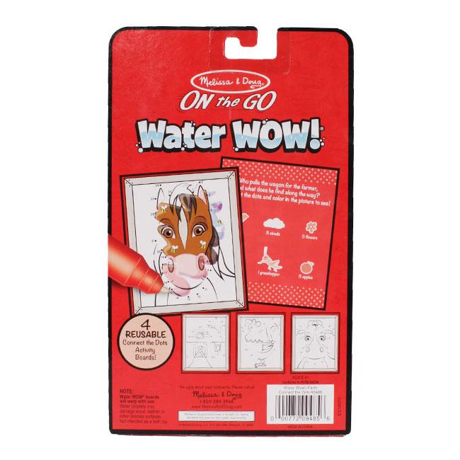 Melissa & Doug Water Wow Connect the Dots - Tadpole