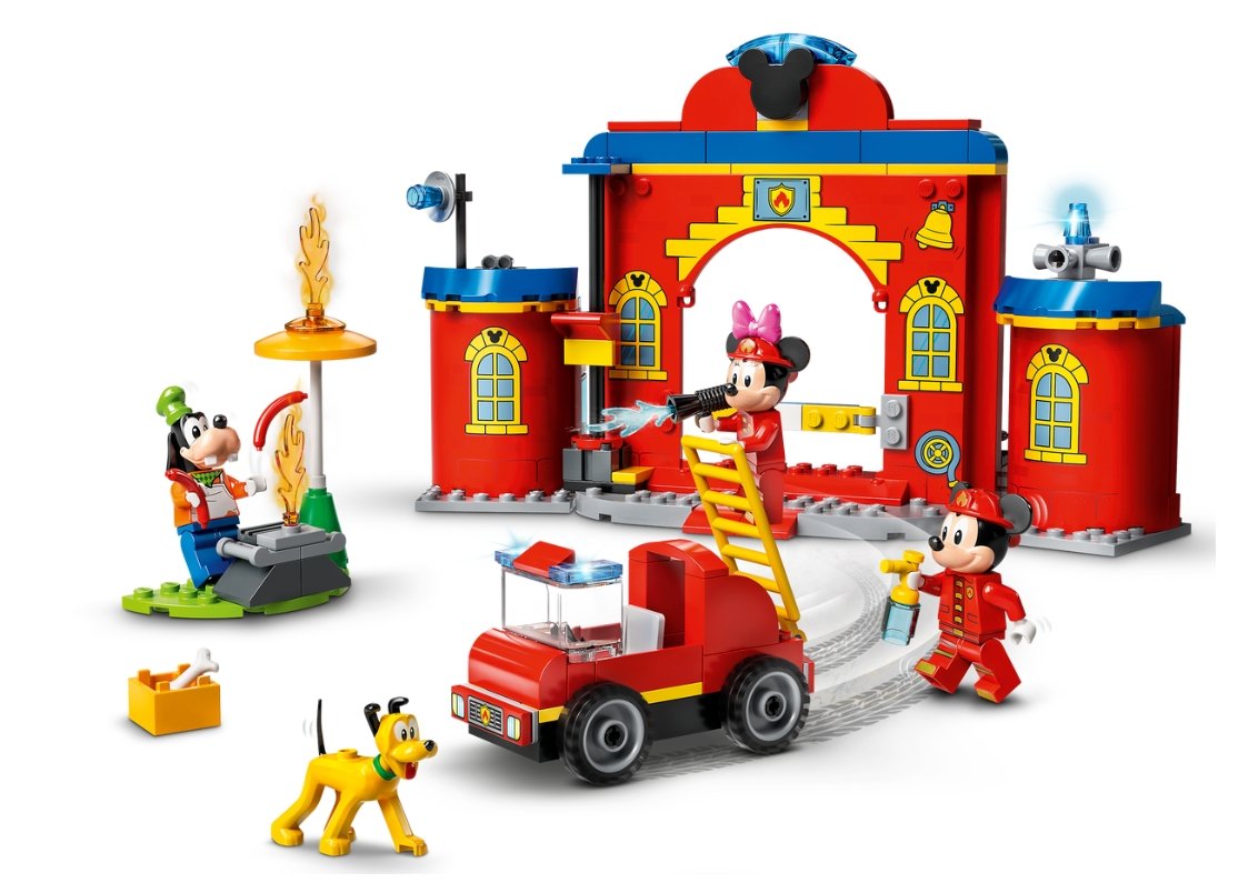 Mickey & Friends Fire Truck & Station - Tadpole