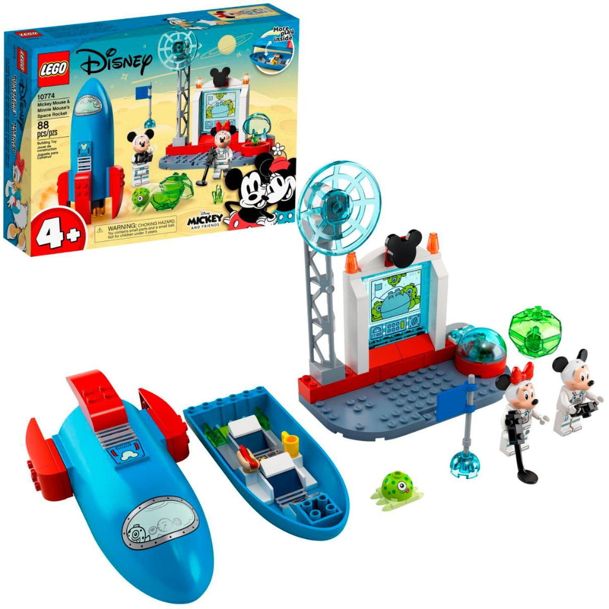 Mickey Mouse & Minnie Mouse's Space Rocket - Tadpole