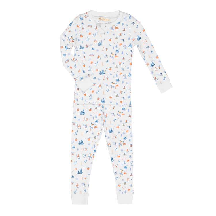 Morning Ski Long Sleeve Pajama - Tadpole