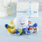 "Mr. Sock T. Pus" Plush Octopus 4 Pairs of Socks - Tadpole