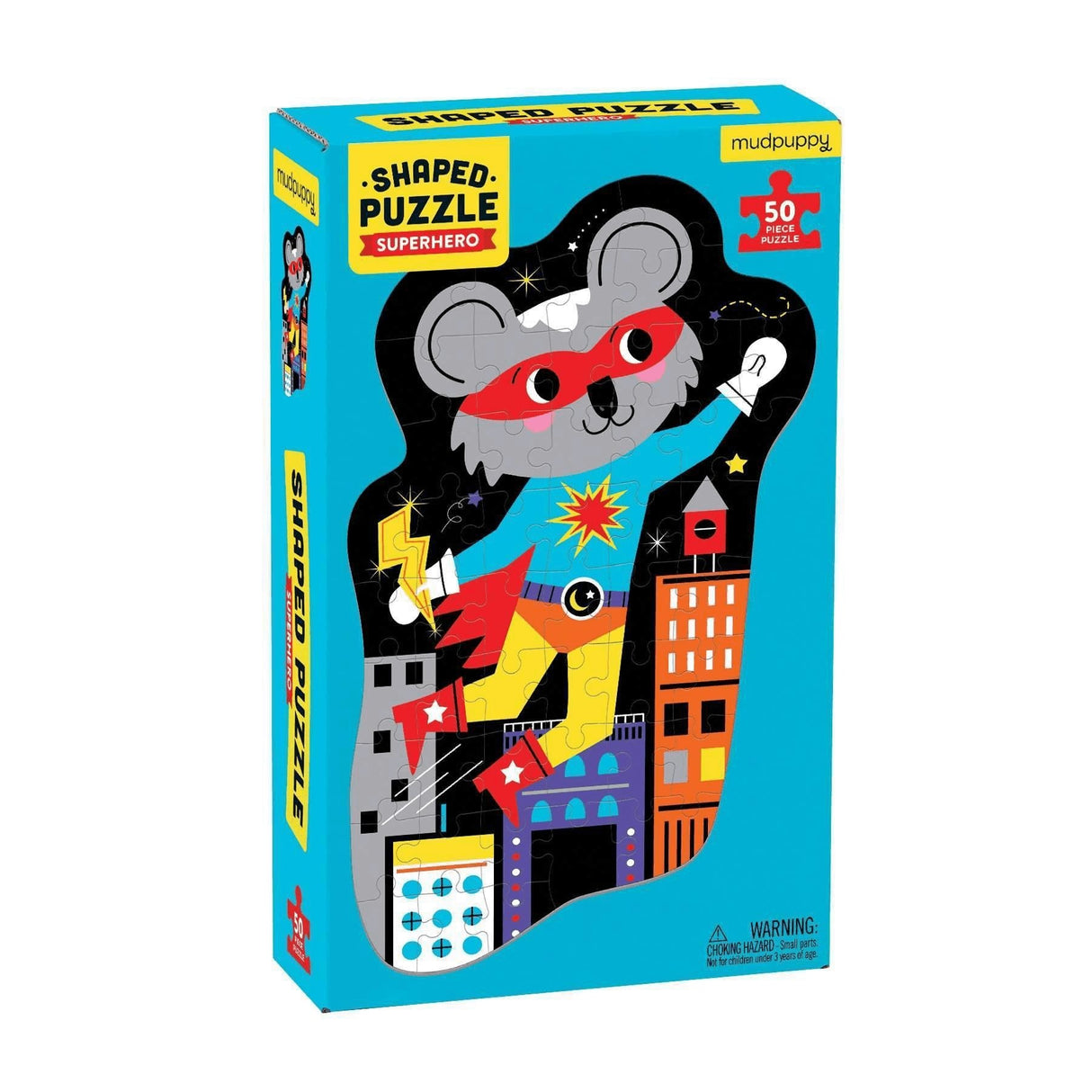 Mudpuppy 50 Piece Shaped Character Puzzle Superhero - Tadpole