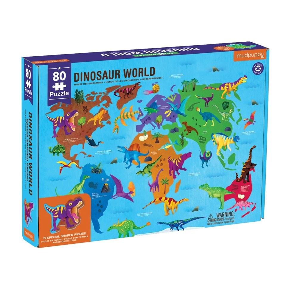Mudpuppy 80pc Dinosaur World - Tadpole