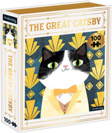 Mudpuppy Bookish Cat Puzzle - Tadpole