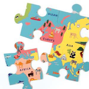 Mudpuppy Jumbo Puzzle Our World - Tadpole