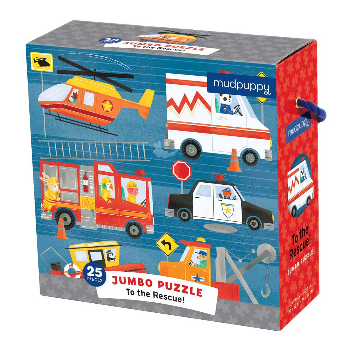 Mudpuppy Jumbo Puzzle To The Rescue - Tadpole