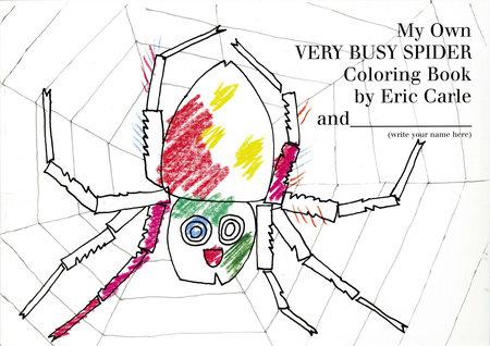 My Very Own Very Busy Spider Coloring Book - Tadpole