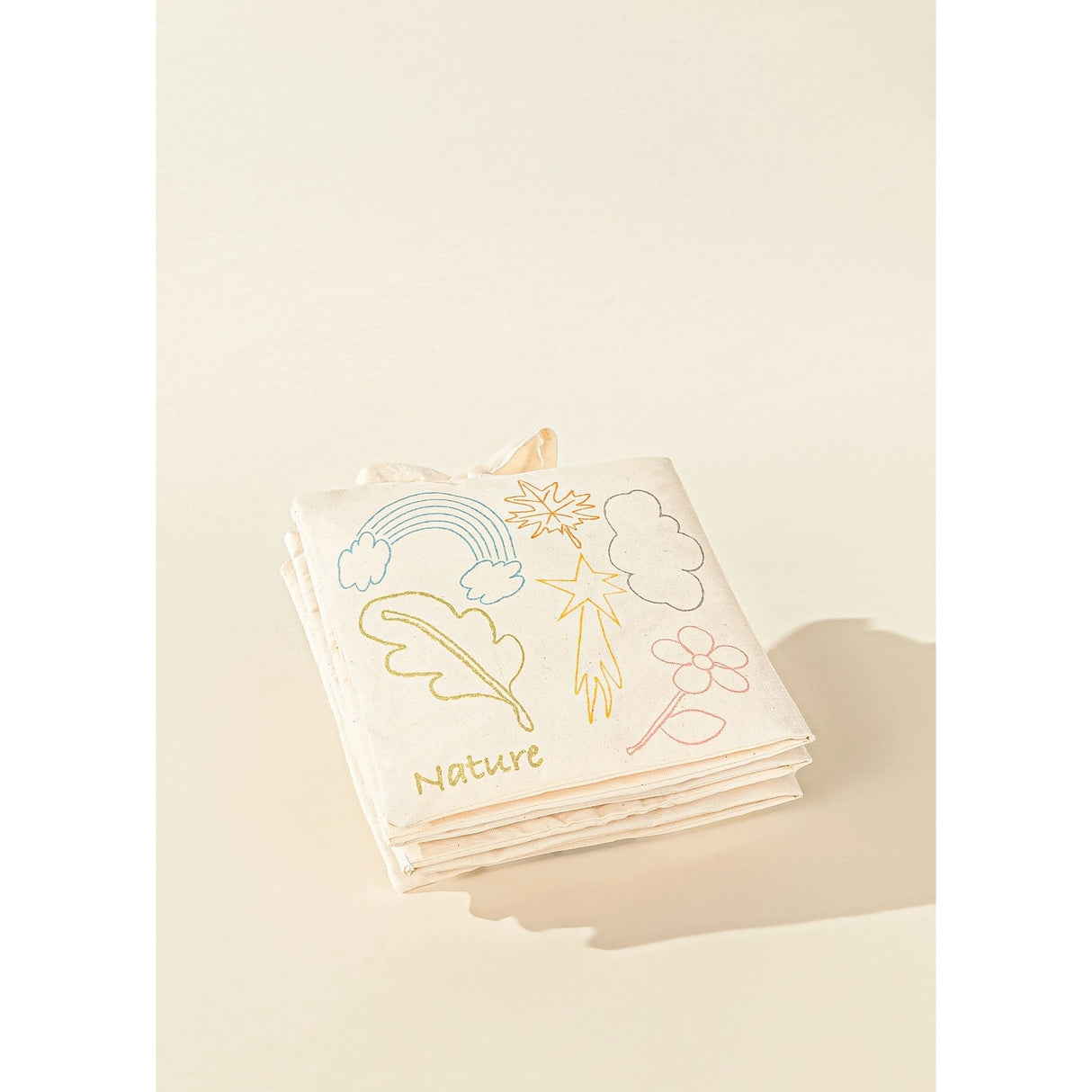 Natural Cotton Baby's First Soft Book English - NATURE - Tadpole