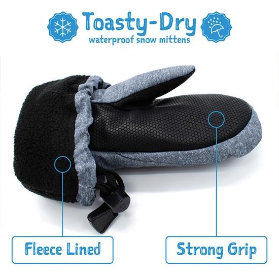 Navy | Toasty-Dry Waterproof Mitten - Tadpole