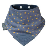 Neckerchew Teething Dribble Bib Midnight starsTeether - Tadpole