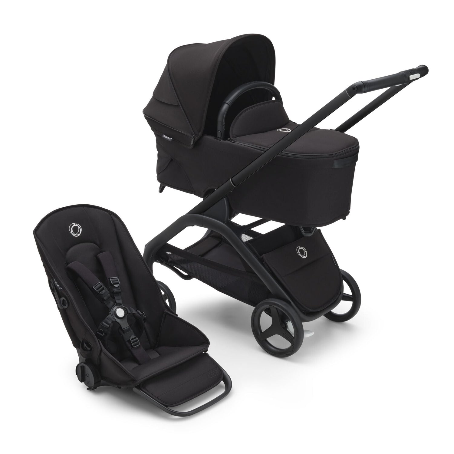 bugaboo gecko stroller Bugaboo Dragonfly Complete Stroller (Bassinet + Seat) – Tadpole