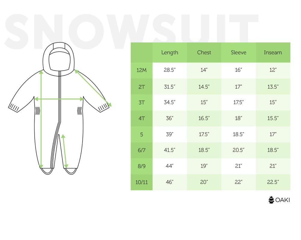 OAKI Snow Suit - Pink - Tadpole