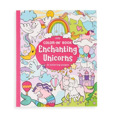 Ooly Enchanting Unicorns Coloring Book - Tadpole