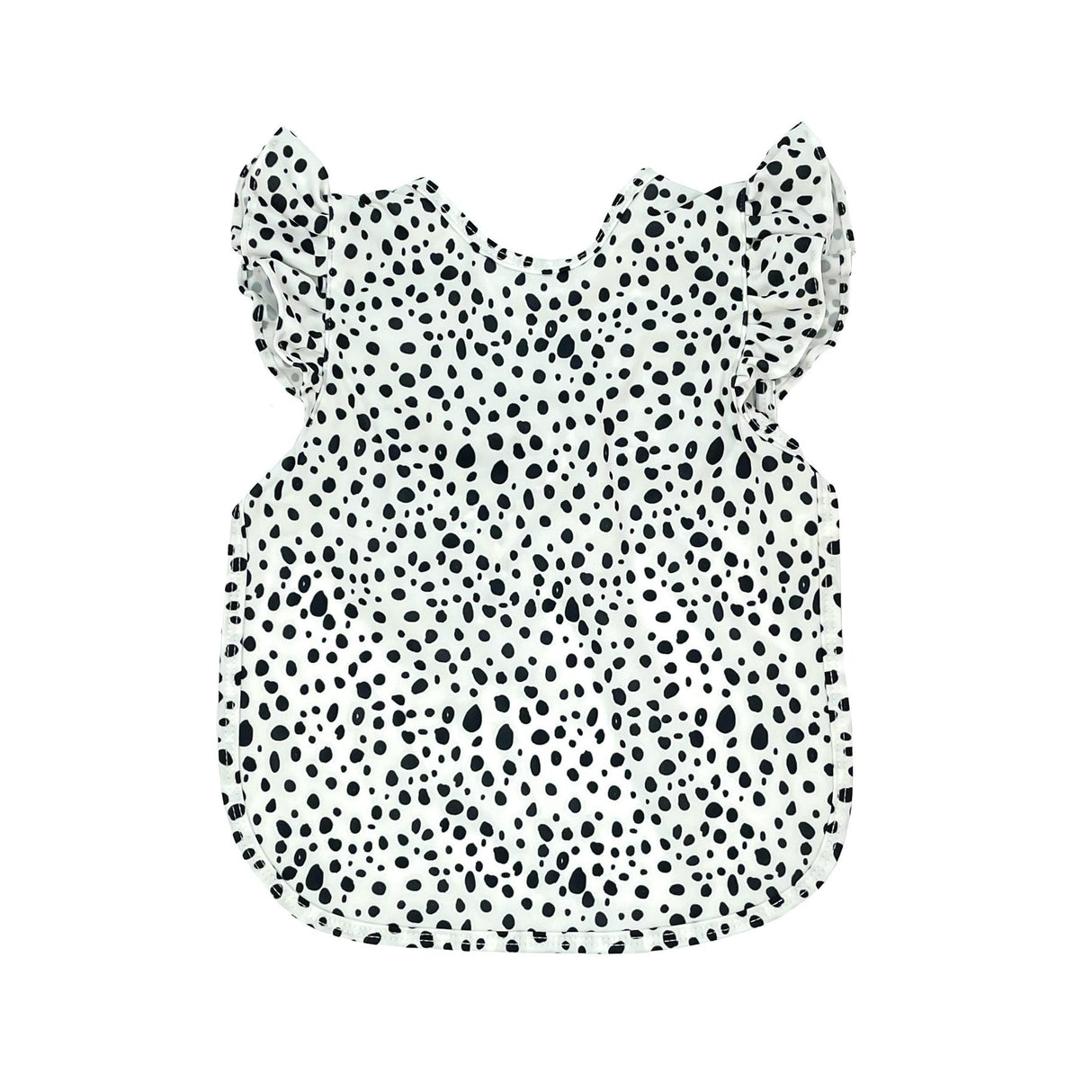 Organic Dot Flutter Bapron - Tadpole
