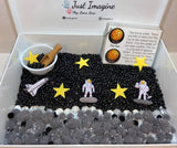 Outer Space Sensory Bin - Tadpole
