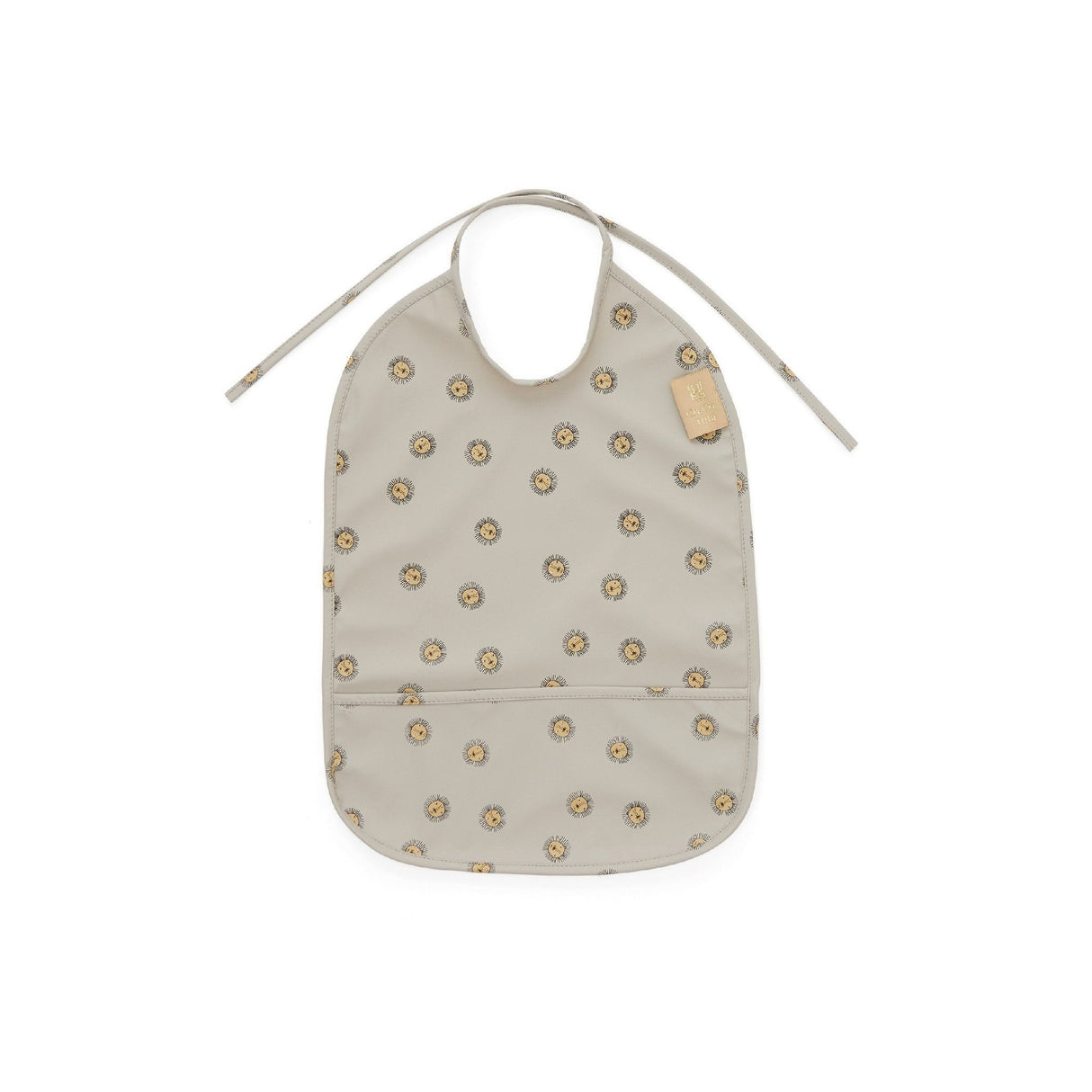 Oyoy Grey Lion Bib - Tadpole