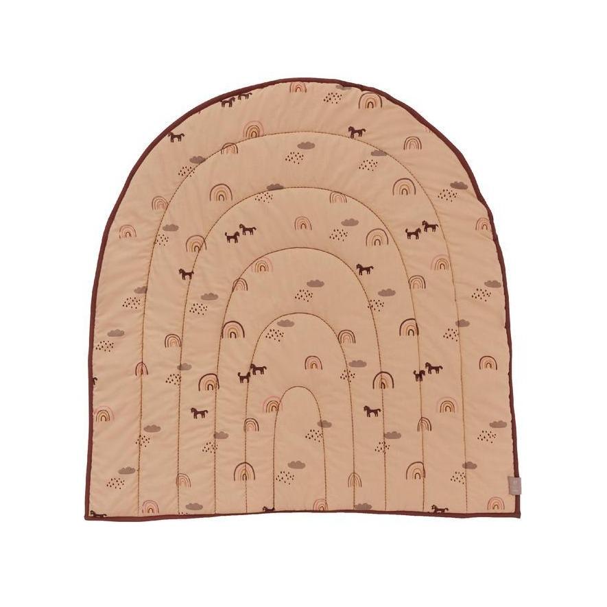 Oyoy Quilted Rainbow Blanket - Tadpole