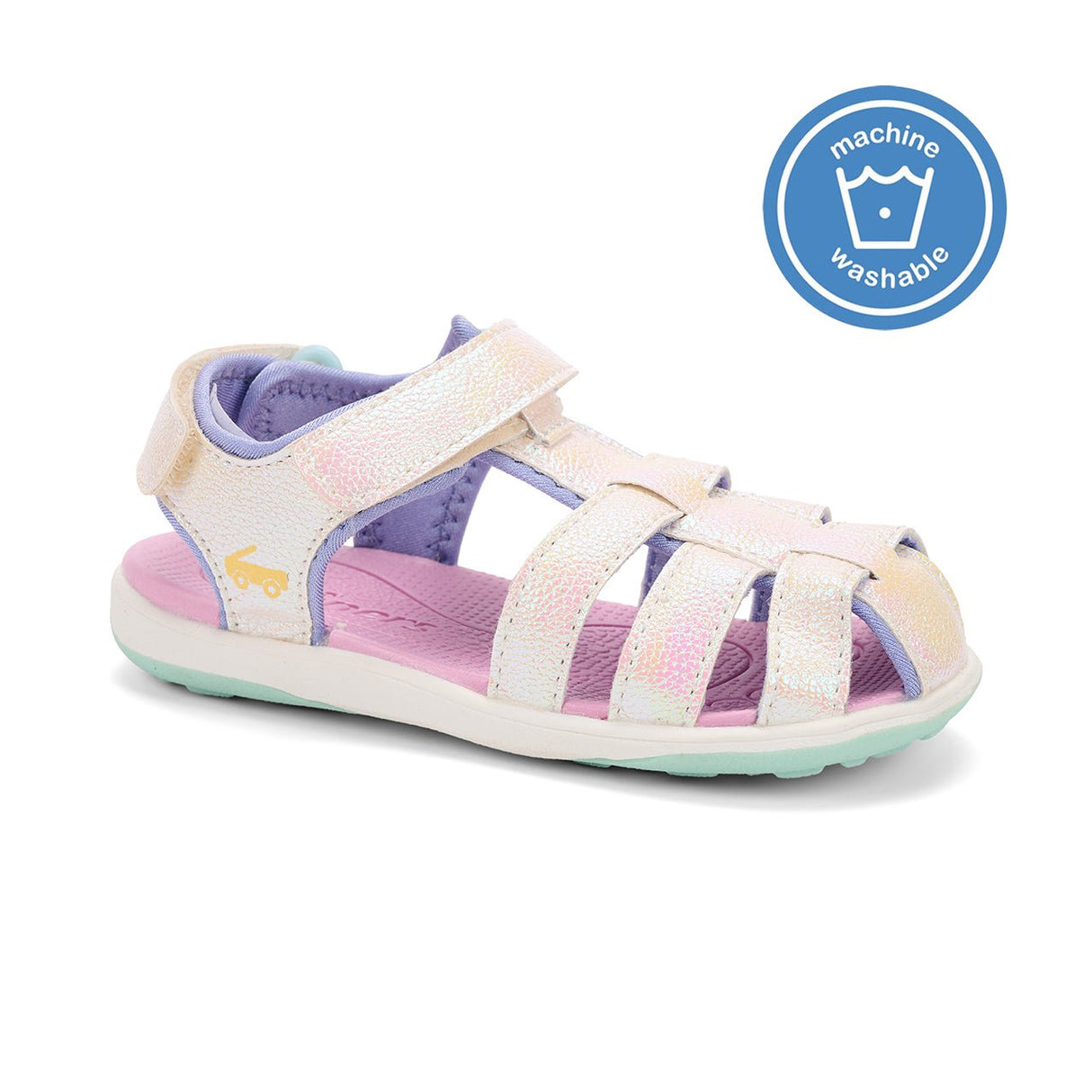 Paley II- White/Rainbow - Tadpole
